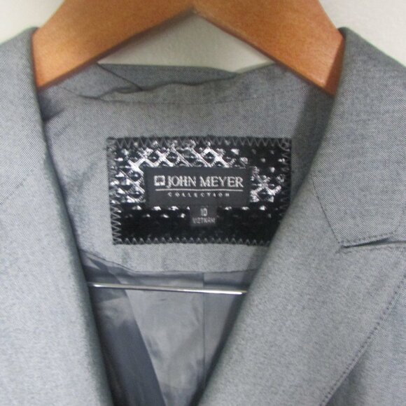 John Meyer Collection Blazer 10 Silver Gray - Picture 7 of 11